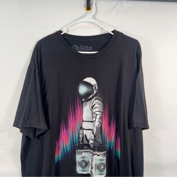 Astronaut Graphic Tee in Black by Into the AM - Picture 2 of 9